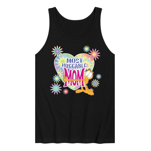 Garfield - Mother's Day - Most Huggable Mom - Men's Jersey Tank Top
