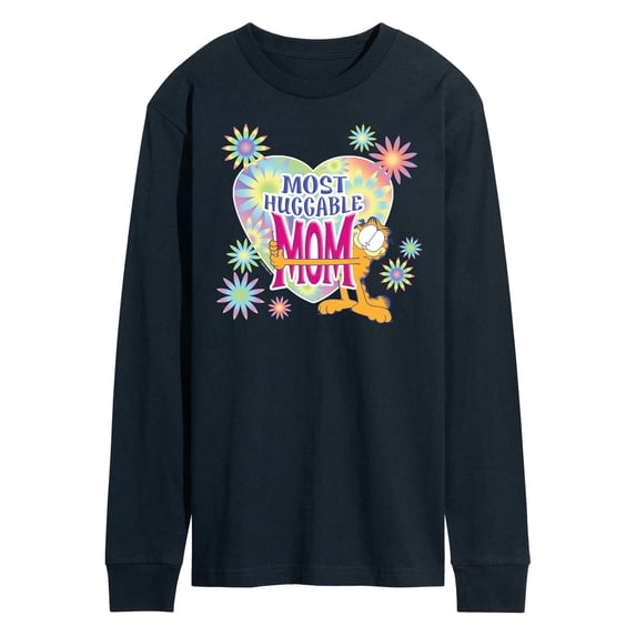 Garfield - Mother's Day - Most Huggable Mom - Men's Long Sleeve T-Shirt