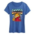 thumbnail image 1 of Garfield - Motorcycle Garf - Ladies Short Sleeve Graphic T-Shirt, 1 of 5