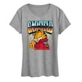 thumbnail image 1 of Garfield - Motorcycle Garf - Ladies Short Sleeve Graphic T-Shirt, 1 of 5
