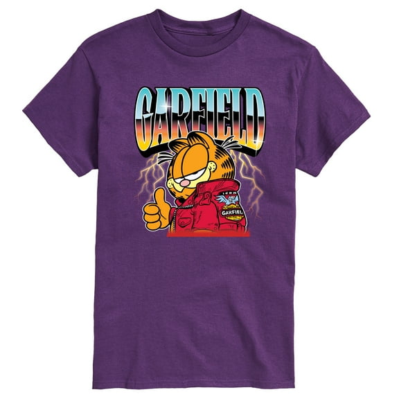 Garfield - Motorcycle Garf - Men's Short Sleeve Graphic T-Shirt