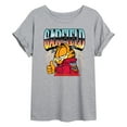 thumbnail image 1 of Garfield - Motorcycle Garf - Women's Oversized Graphic T-Shirt, 1 of 5
