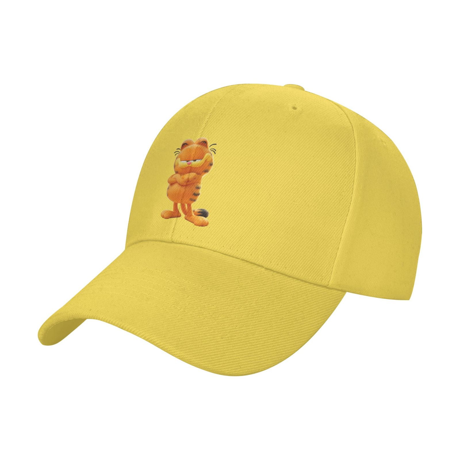 ESMEIL Garfield Movie Baseball Cap Women Men Personalized Baseball Hats Adjustable Summer Sun Hat Unisex