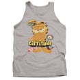 thumbnail image 1 of Garfield Movie Cattitude Unisex Adult Tank Top, Athletic Heather, Medium, 1 of 4