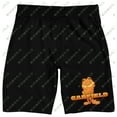 thumbnail image 1 of Garfield Movie Men's Black Sleep Pajama Shorts-3XL, 1 of 4