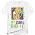 thumbnail image 1 of Garfield T-Shirt My Clone Did It Unisex Graphic Tee For Men & Women, 1 of 7