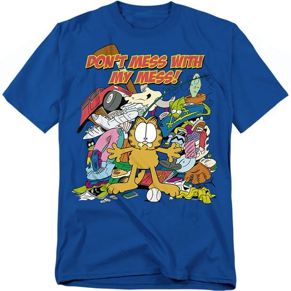 Garfield T-Shirt My Mess Unisex Graphic Tee For Men & Women