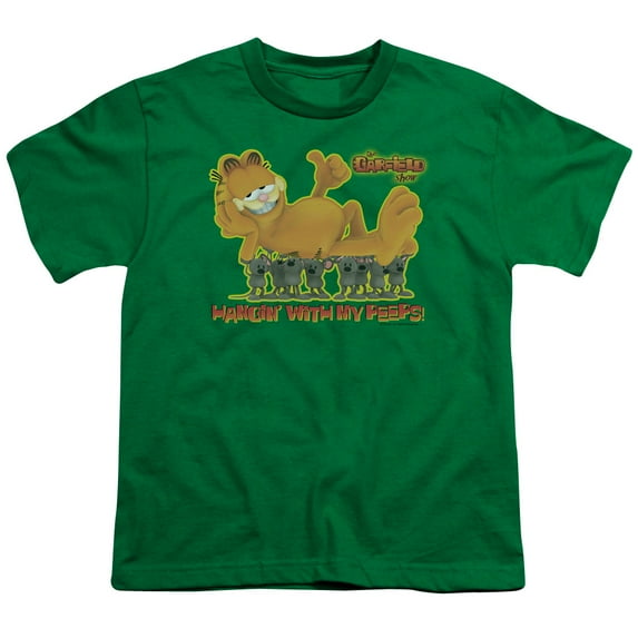 Garfield - My Peeps - Youth Short Sleeve Shirt - Large