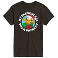 thumbnail image 1 of Garfield - My Presence Is Your Present Christmas - Men's Short Sleeve Graphic T-Shirt, 1 of 4