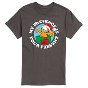 GARFIELD - My Presence Is Your Present Christmas - Men's Short Sleeve Graphic T-Shirt