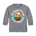 thumbnail image 1 of Garfield - My Presence Is Your Present - Toddler And Youth Long Sleeve Graphic T-Shirt, 1 of 5