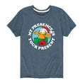 thumbnail image 1 of Garfield - My Presence Is Your Present - Toddler And Youth Short Sleeve Graphic T-Shirt, 1 of 5