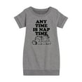 thumbnail image 1 of Garfield - Nap Sketch - Toddler & Youth Girls Fleece Dress, 1 of 4