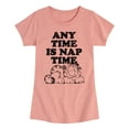 thumbnail image 1 of Garfield - Nap Sketch - Toddler & Youth Girls Short Sleeve Graphic T-Shirt, 1 of 5