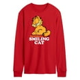 thumbnail image 1 of Garfield - Never Trust Smiling Cat - Men's Long Sleeve T-Shirt, 1 of 4