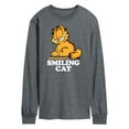 thumbnail image 1 of Garfield - Never Trust Smiling Cat - Men's Long Sleeve T-Shirt, 1 of 5