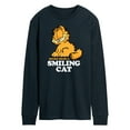 thumbnail image 1 of Garfield - Never Trust Smiling Cat - Men's Long Sleeve T-Shirt, 1 of 5