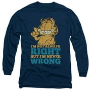 TREVCO Garfield - Never Wrong - Long Sleeve Shirt - XXX-Large