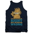 thumbnail image 1 of Garfield - Never Wrong - Tank Top - Large, 1 of 2