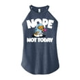 thumbnail image 1 of Garfield - Nope Not Today - Juniors High Neck Tank Top, 1 of 5