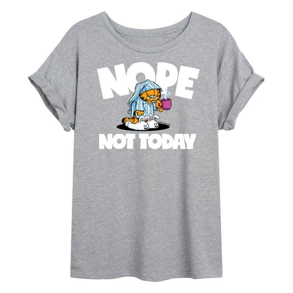 Garfield - Nope Not Today - Women's Oversized T-Shirt