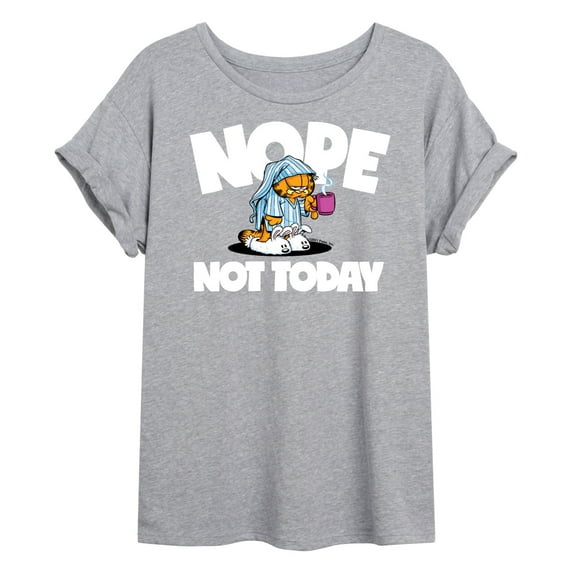 Garfield - Nope Not Today - Women's Oversized T-Shirt