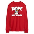 thumbnail image 1 of Garfield - Nope Not Today - Men's Long Sleeve T-Shirt, 1 of 4