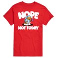 thumbnail image 1 of Garfield - Nope Not Today Sleepy Garfield - Men's Short Sleeve Graphic T-Shirt, 1 of 5