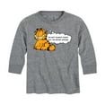 thumbnail image 1 of Garfield - Not Always Right - Toddler And Youth Long Sleeve Graphic T-Shirt, 1 of 5