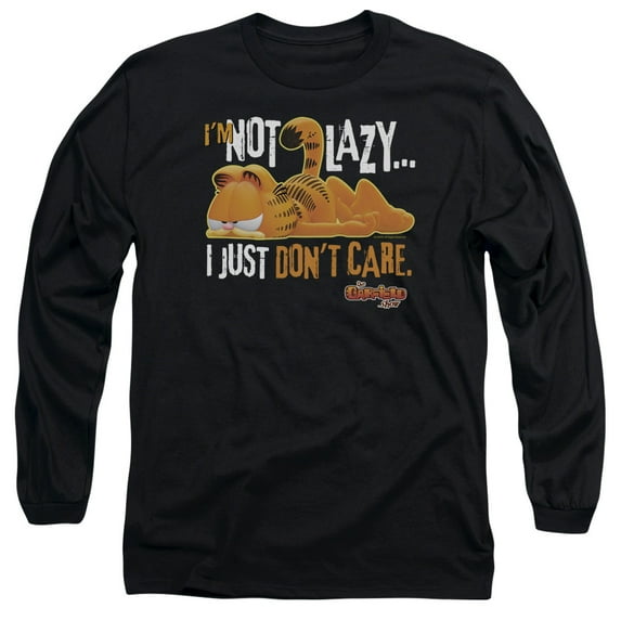 Garfield - Not Lazy - Long Sleeve Shirt - XXX-Large
