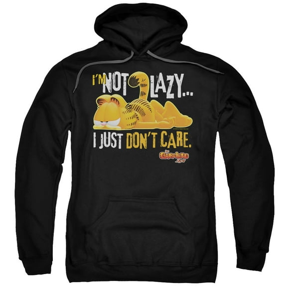 Garfield - Not Lazy - Pull-Over Hoodie - Small