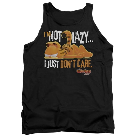 Garfield - Not Lazy - Tank Top - Medium