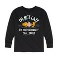 thumbnail image 1 of Garfield - Not Lazy - Toddler And Youth Long Sleeve Graphic T-Shirt, 1 of 5