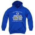 thumbnail image 1 of Garfield Not Lazy Youth Pullover Hoodie Sweatshirt Royal, 1 of 1