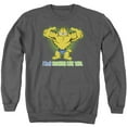 thumbnail image 1 of Garfield Nothing Like This Adult Crewneck Sweatshirt Charcoal, 1 of 1