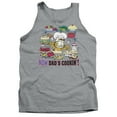 thumbnail image 1 of Garfield Now Dads Cooking Adult Tank Top Athletic Heather, 1 of 1