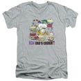 thumbnail image 1 of Garfield - Now Dads Cooking - Slim Fit V Neck Shirt - X-Large, 1 of 2