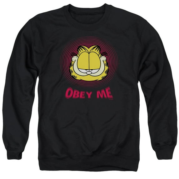 Garfield - Obey Me - Crewneck Sweatshirt - Large