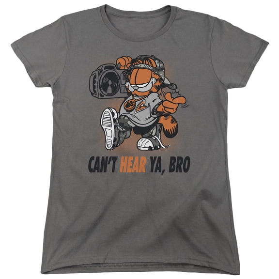 Garfield Oh Snap S/S Women's T-Shirt Charcoal
