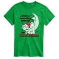 thumbnail image 1 of Garfield - Only A Morning Person On Christmas - Men's Short Sleeve Graphic T-Shirt, 1 of 5