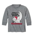 thumbnail image 1 of Garfield - Only A Morning Person On Christmas - Toddler And Youth Long Sleeve Graphic T-Shirt, 1 of 5