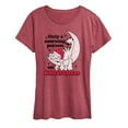 thumbnail image 1 of Garfield - Only A Morning Person On Christmas - Women's Short Sleeve Graphic T-Shirt, 1 of 5