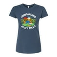 thumbnail image 1 of Garfield - Outstanding In My Field - Juniors Fitted Graphic T-Shirt, 1 of 5