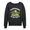 thumbnail image 1 of Garfield - Outstanding In My Field - Women's Lightweight French Terry Long Sleeve Shirt, 1 of 5
