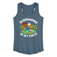 thumbnail image 1 of Garfield - Outstanding In My Field - Women's Racerback Tank Top, 1 of 4