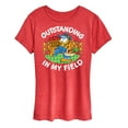 thumbnail image 1 of Garfield - Outstanding In My Field - Women's Short Sleeve Graphic T-Shirt, 1 of 5