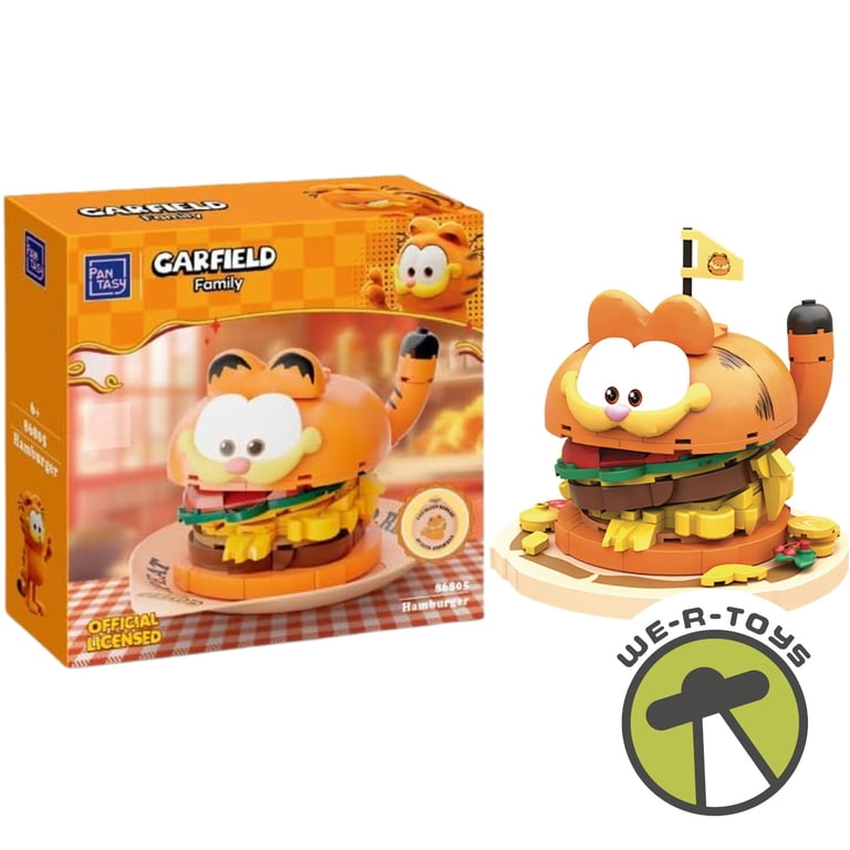 Garfield Pantasy Foodie Series Hamburger Building Block Set