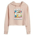 thumbnail image 1 of Garfield - Party Animal - Juniors Cropped Pullover Hoodie, 1 of 5