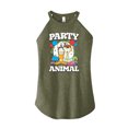 thumbnail image 1 of Garfield - Party Animal - Juniors High Neck Tank Top, 1 of 5