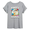 thumbnail image 1 of Garfield - Party Animal - Juniors Ideal Flowy Muscle T-Shirt, 1 of 5
